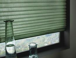 Light Filtering Pleated Shades w/ No Holes Privacy