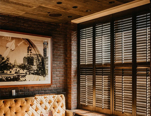 Clairmonte Wood Shutters - Natural Stains