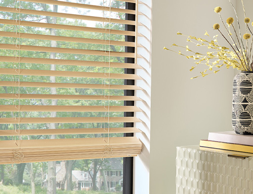 Bali 2" Cordless Northern Heights Wood Blind