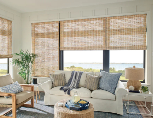 faux wood blinds