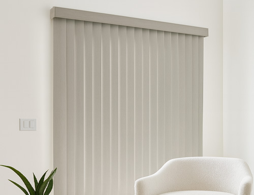 Bali Crown Vinyl Vertical Blind