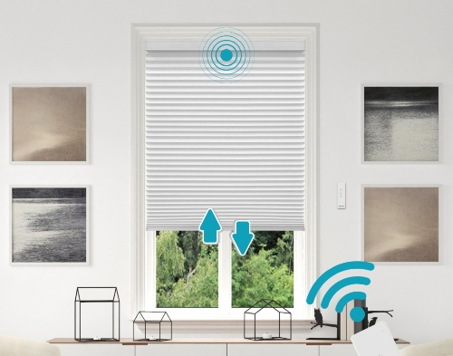 Express 9/16" Motorized Cell Shades