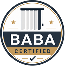 BABA Certified window coverings
