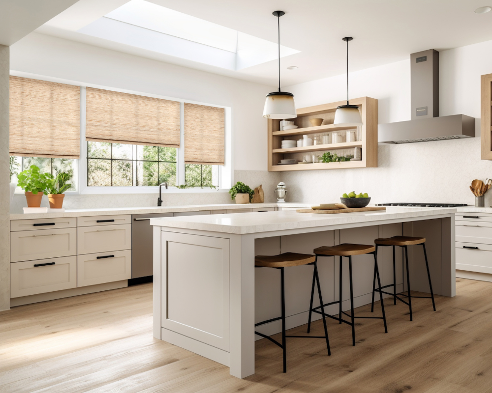 woven wood bamboo shades