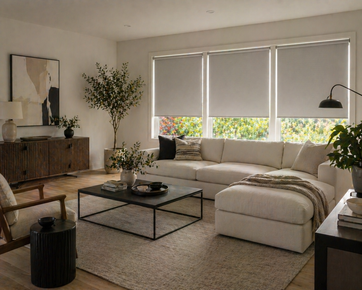 Best Window Treatments for Living Rooms image