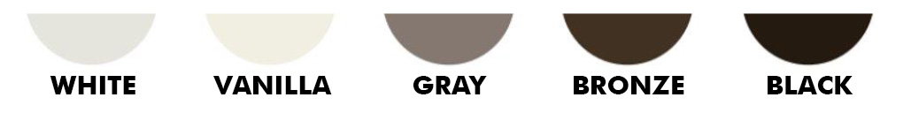 headrail colors