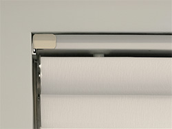 No-drill headrail installed