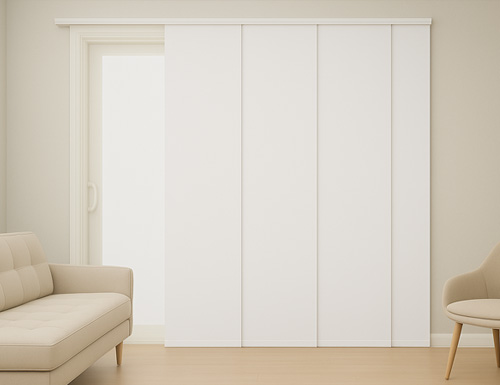Premium Blackout Sliding Panels Color Preview