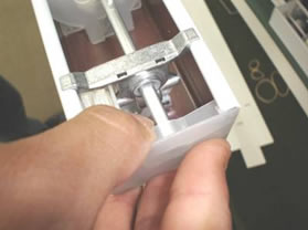 window blinds headrail